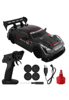 Машинка для дрифту на радіокеруванні Nissan GT-R (R35) Turbo black