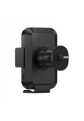 Автомобільний тримач з Бездротовим ЗП Baseus Halo Electric 15W black