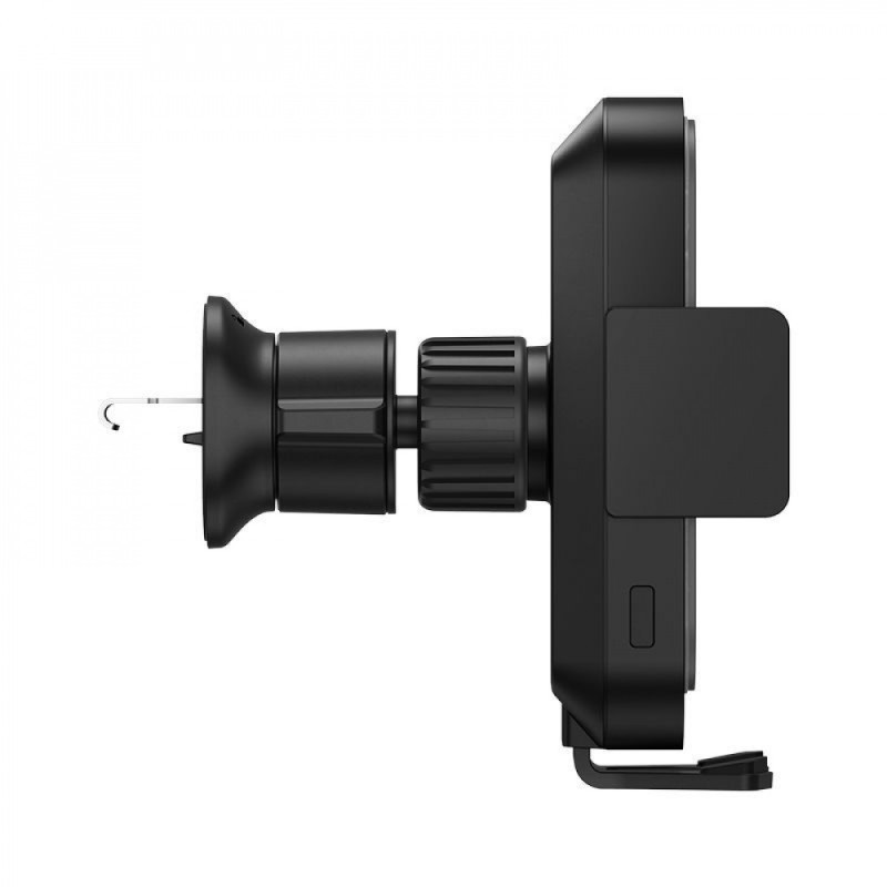 Автомобільний тримач з Бездротовим ЗП Baseus Halo Electric 15W black