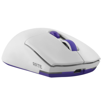 Бездротова ігрова миша Proove Gaming Rate Special Edition white/purple