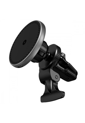 Автомобільний тримач з Бездротовим ЗП Proove UFO 15W black