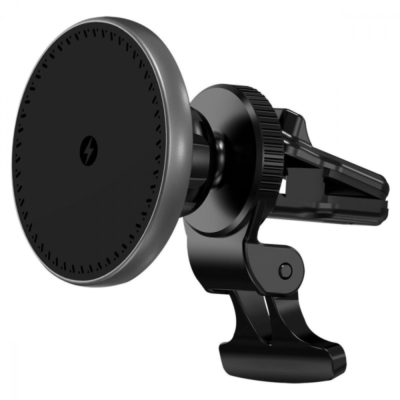 Автомобільний тримач з Бездротовим ЗП Proove UFO 15W black