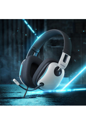Дротові навушники Baseus GoPlay 1+  Max Gaming white