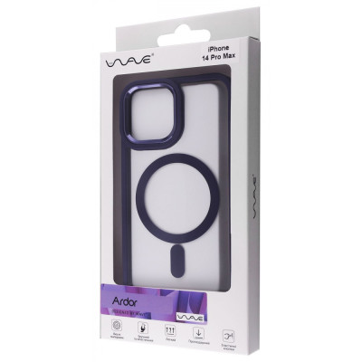 Чохол WAVE Ardor Case with Magnetic Ring iPhone 14 Pro Max light purple Чохол WAVE Ardor Case with Magnetic Ring iPhone 14 Pro Max light purple