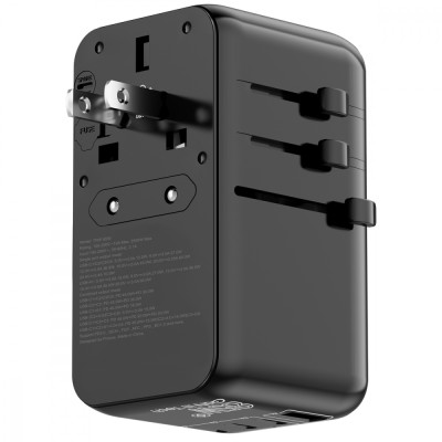 Універсальний адаптер Proove Trip 85W black