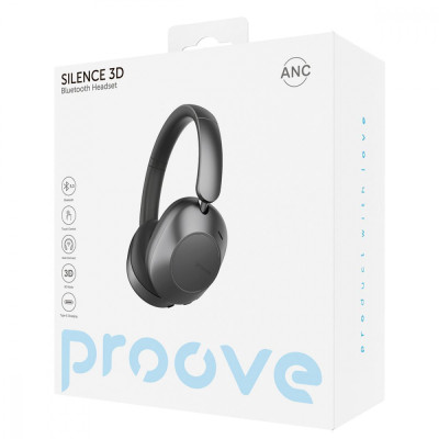 Бездротові навушники Proove Silence 3D with ANC beige