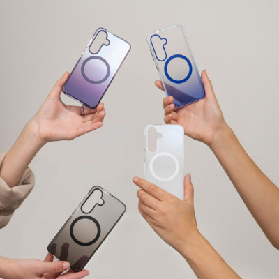 Чохол WAVE Premium Shadow Star Case with Magnetic Ring Samsung Galaxy S24 Ultra white