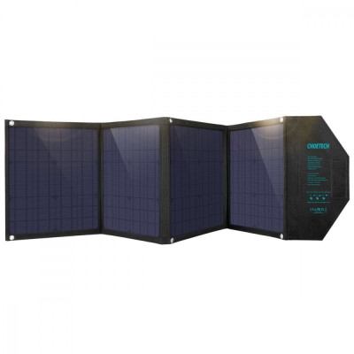 Портативна Сонячна Зарядна Станція Choetech 80W black