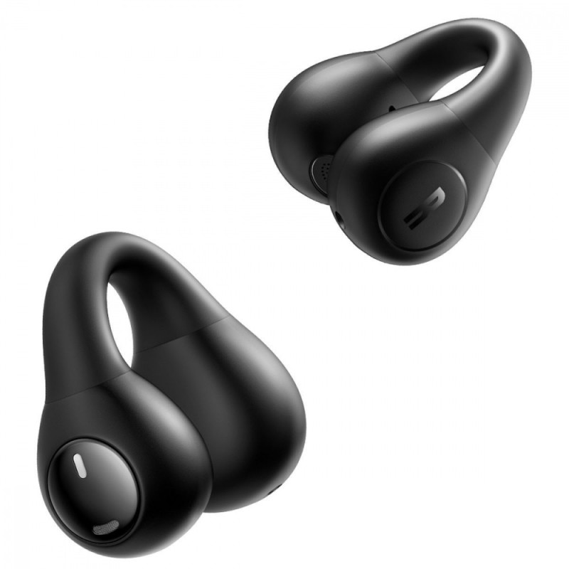 Бездротові навушники Baseus Bass 15 Clip Open-Ear TWS white