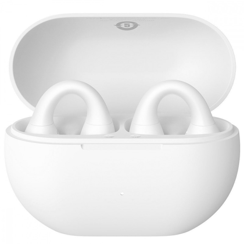Бездротові навушники Baseus Bass 15 Clip Open-Ear TWS white