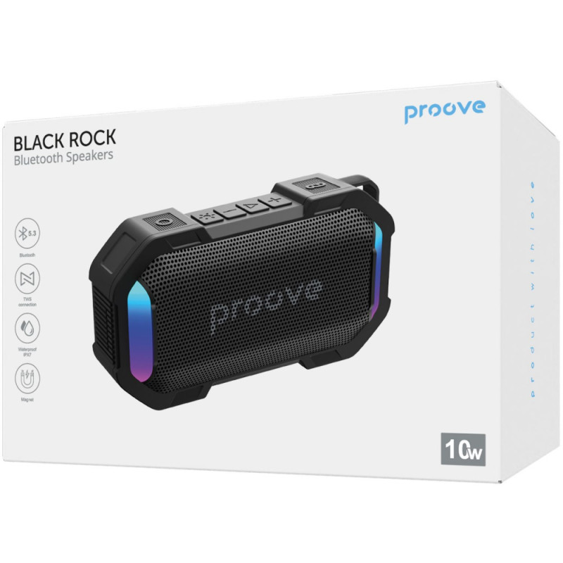 Портативна Акустика Proove Black Rock 10W (APP) black