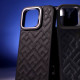 Чохол Kajsa Rhombus Collection with Magnetic Ring iPhone 16 Pro Max olive