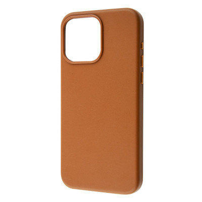 Чохол WAVE Premium Leather Edition Case with Magnetic Ring iPhone 15 Pro Max forest green