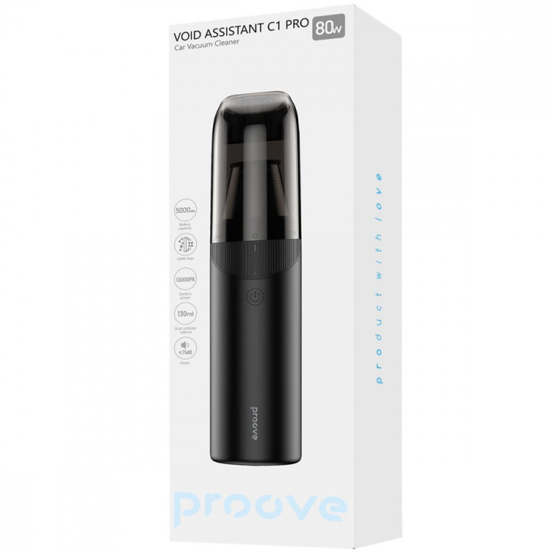 Портативний Пилосос Proove Void Assistant С1 Pro (13000pa) black