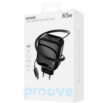 МЗП Proove Fixtape GaN Type-C 65W black