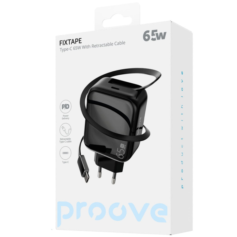 МЗП Proove Fixtape GaN Type-C 65W white