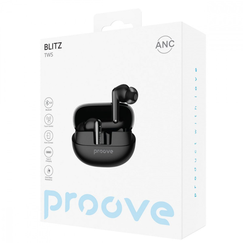 Бездротові навушники Proove Blitz TWS with ANC white