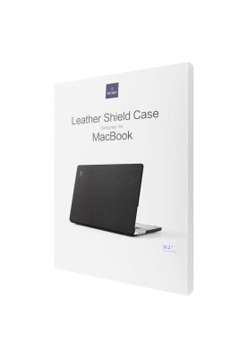 Накладка WIWU Leather Shield MacBook Pro 16,2" (A2485) black