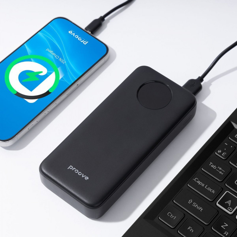 Портативна Батарея Proove Illuminator SE 22.5W 20000mAh black