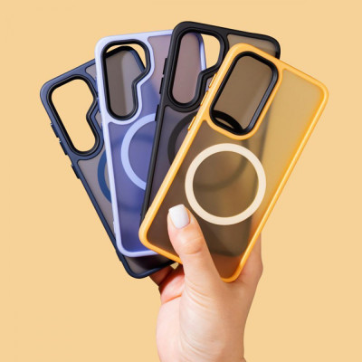 Чохол WAVE Matte Insane Case with Magnetic Ring Samsung Galaxy S23 Plus light purple