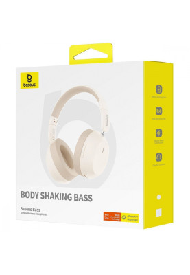 Бездротові навушники Baseus Bass 35 Max gray
