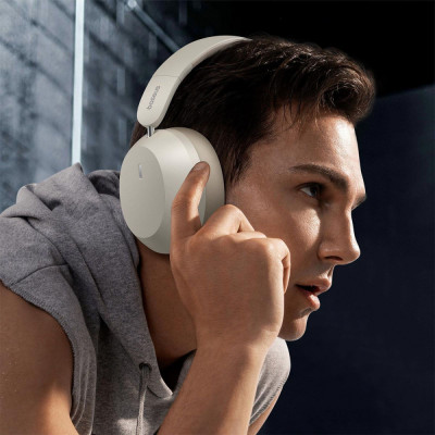 Бездротові навушники Baseus Bass 35 Max gray