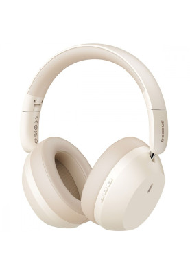 Бездротові навушники Baseus Bass 35 Max white