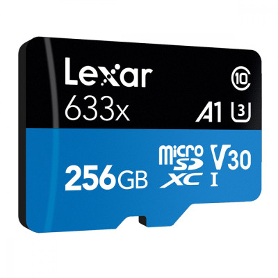 Накопичувач Micro SDXC Card LEXAR 633x (Class 10 UHS-I U3) 256GB Накопичувач Micro SDXC Card LEXAR 633x (Class 10 UHS-I U3) 256GB