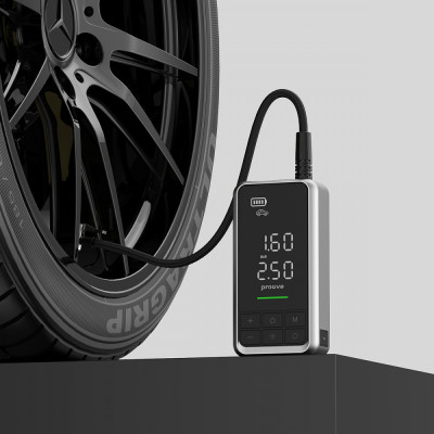 Пусковий Пристрій 2 in 1 + Насос Proove Air Jump 10400mAh 1000A gray
