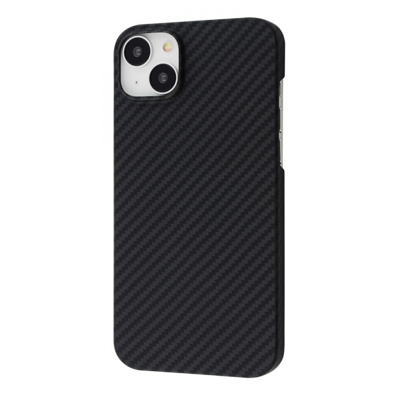 Чохол WAVE Premium Carbon Slim with Magnetic Ring iPhone 14 black