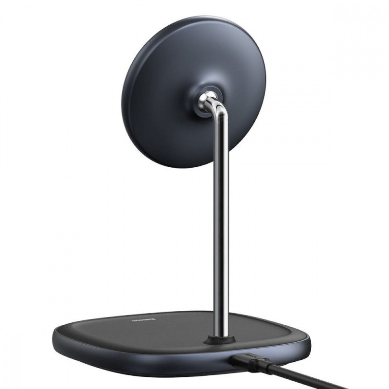 Бездротовий ЗП Baseus Swan Magnetic 15W black