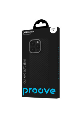 Чохол Proove Carbon Slim with Magnetic Ring iPhone 14 black