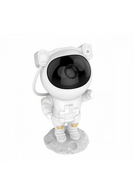 Лазерний нічник-проектор зоряного неба Astronaut 1500 mAh white