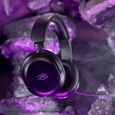 Бездротова ігрова гарнітура Proove Gaming Rapture black