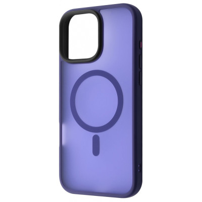Чохол WAVE Matte Insane Case with Magnetic Ring iPhone 16 Pro Max deep purple