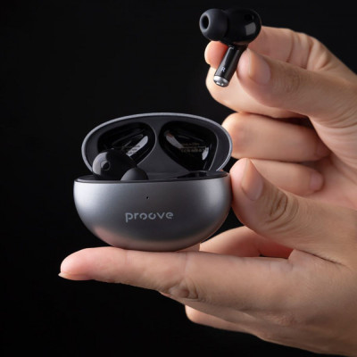 Бездротові навушники Proove Thunder Buds TWS with ANC silver