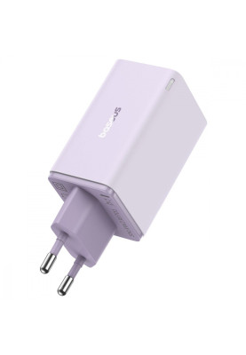 МЗП Baseus GaN6 Pro Fast Charger 2 Type-C + 2 USB 65W white