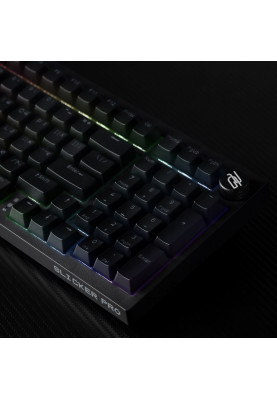 Бездротова клавіатура Proove Gaming Slicker Pro (Ukraine Layout) black