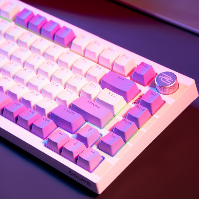 Бездротова клавіатура Proove Gaming Coupe (Ukraine Layout) white