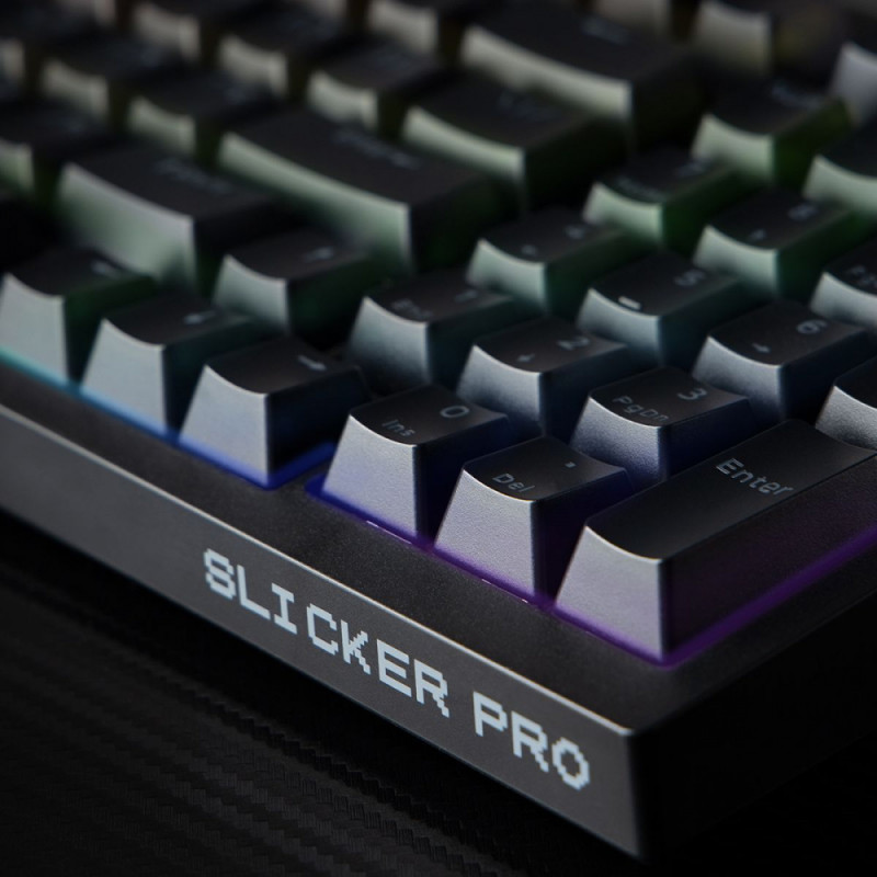 Бездротова клавіатура Proove Gaming Slicker Pro (Ukraine Layout) black