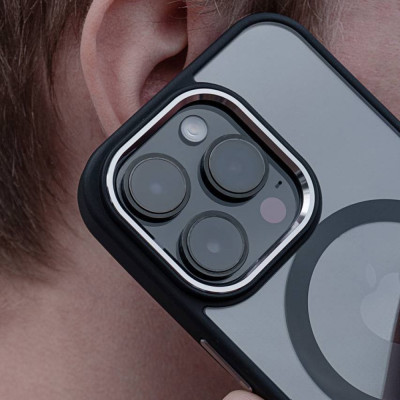 Чохол WAVE Ardor Case with Magnetic Ring iPhone 15 Pro Max transparent