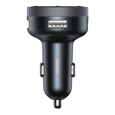 АЗП Baseus FM Launcher Enjoy 17W 2USB black