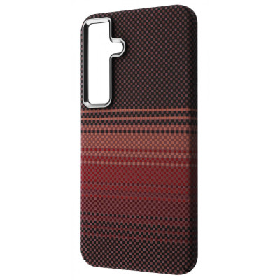 Чохол WAVE Gleam Case with Magnetic Ring Samsung Galaxy S25 blue stripes