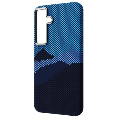 Чохол WAVE Gleam Case with Magnetic Ring Samsung Galaxy S24 blue stripes