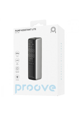 Автомобільний насос Proove Pump Assistant Lite 120W silver