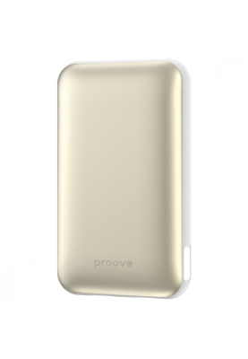 Портативна батарея Proove Vibe Energy Plus 22.5W 10000mAh white/gold
