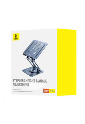 Підставка для ноутбука Baseus UltraStable Pro Series (Three-Fold Version) gray