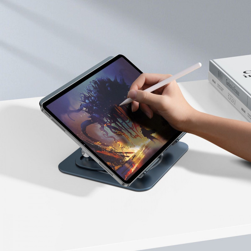 Підставка для ноутбука Baseus UltraStable Pro Series (Three-Fold Version) gray