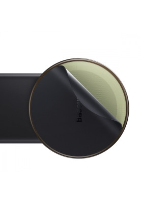 Автомобільний тримач з Бездротовим ЗП Baseus C02 Pro Series Magnetic black