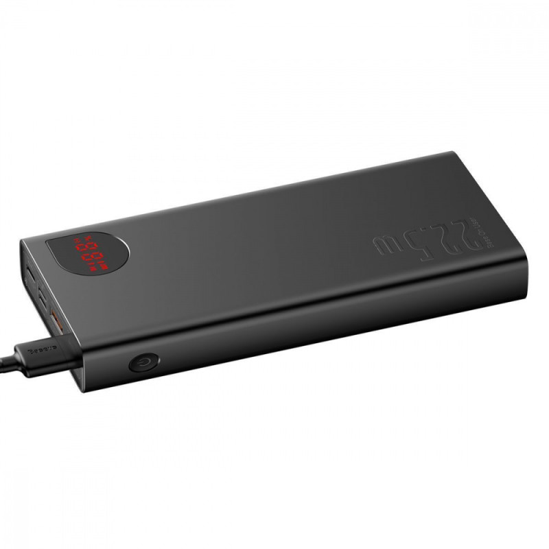 Портативна батарея Baseus Adaman Metal Overseas 22,5W 20000mAh black